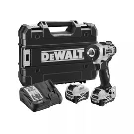 Boulonneuse 1/2'' 12V XR Dewalt DCF901P2 Brushless + 2 batteries 5Ah + chargeur + Coffret T STAK pas cher Principale M