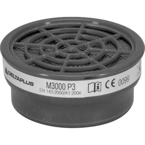 Kit de 2 galettes P3 bleu pour demi-masque M3200 MARS - DELTA PLUS - M3000 P3 pas cher