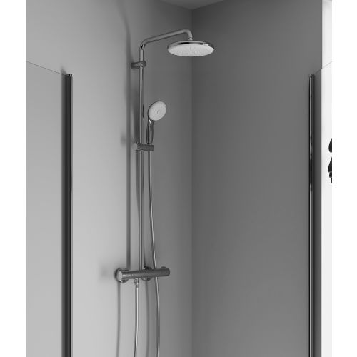 Colonne de douche TEMPESTA SYSTEM 210 avec mitigeur thermosatique GROHE 26848000 pas cher Secondaire 2 L