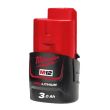 Batterie Mliwaukee M12 B3 12 V - 3 Ah - 4932451388 photo du produit Secondaire 1 S