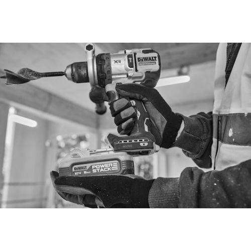 Perceuse-visseuse &agrave; percussion Pr&eacute;mium XR 18V Brushless 3 vitesses (sans batterie ni chargeur) avec T-STAK - DEWALT - DCD1007NT-XJ pas cher Secondaire 10 L