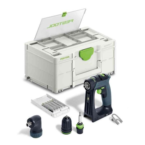 Perceuse-visseuse 18V CXS 18-BASIC-SET (sans batterie ni chargeur) en coffret Systainer 3 FESTOOL 577333 photo du produit
