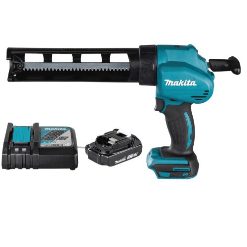 Pistolet silicone 18 V + 1 batterie 1,5 Ah + chargeur + coffret MAKITA DCG180RY photo du produit