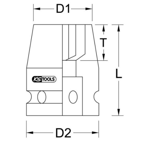 Douille à chocs 3/4 '' longue Torx E28 x 90 mm KS TOOLS 455.0081 photo du produit Secondaire 1 L