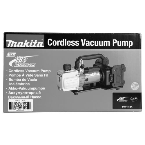 Pompe à vide 2x18V LXT (sans batterie ni chargeur) en coffret - MAKITA - DVP181ZK pas cher Secondaire 8 L