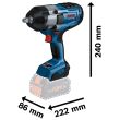 Boulonneuse 18V GDS 18V-1000 Professional (sans batterie ni chargeur) + coffret L-Boxx BOSCH 06019J8301 photo du produit Secondaire 2 S