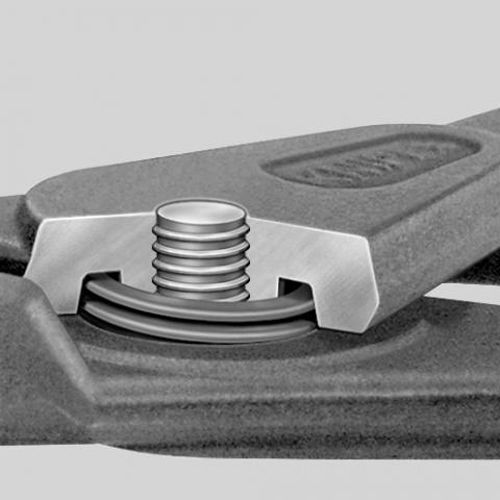 Pince circlips 1,3mm extérieurs avec ressort intégré - KNIPEX - 49 11 A1 pas cher Secondaire 3 L