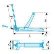 Cric rouleur 5 t FACOM DL.PL5PF photo du produit Secondaire 1 S