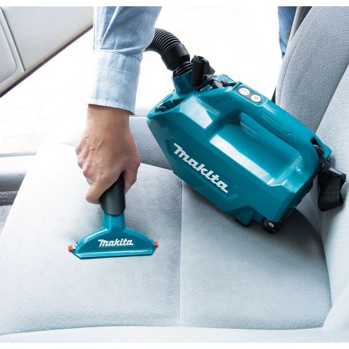 Aspirateur souffleur 12 V Li-Ion CXT + batterie 2 Ah + chargeur en sac de transport MAKITA CL121DWA photo du produit Secondaire 10 L