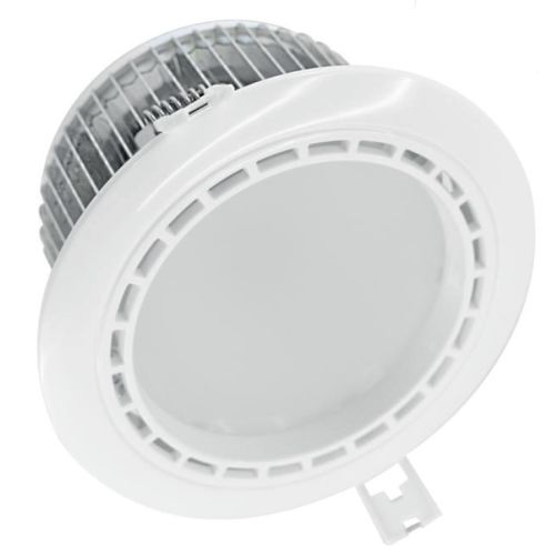 Spot LED fixe 13 W RGB + 4000 K avec alimentation MIIDEX 76484 photo du produit