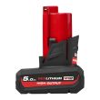 Batterie 12 V RedLithium HIGH OUTPUT M12 HB5 5 Ah MILWAUKEE 4932480165 photo du produit