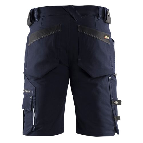 Short de travail X1900 Stretch 4D marine foncé/noir T38 - BLÅKLÄDER - 198716448699C44 pas cher Secondaire 1 L