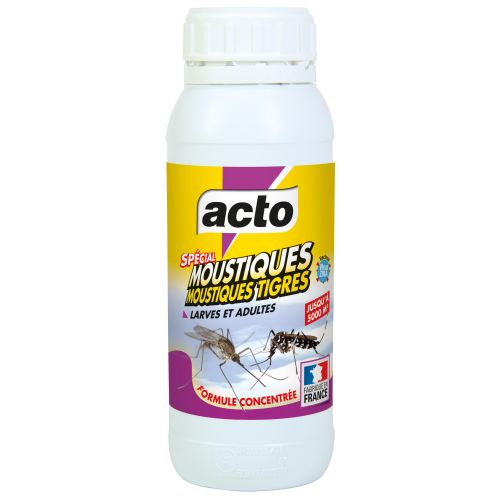 Liquide concentré spécial moustiques 500 ml ACTO INSECTICIDES MOUS4 photo du produit