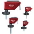 Jeu de 4 pinces à clamper KS TOOLS 122.1200 photo du produit