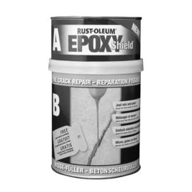 Mortier de réparation Rust-Oleum EPOXYSHIELD pour fines fissures  - 203010.0.5 pas cher Principale M