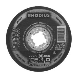 Disque à tronçonner Rhodius D 125 mm XT70 X-LOCK - 211348 pas cher Principale M