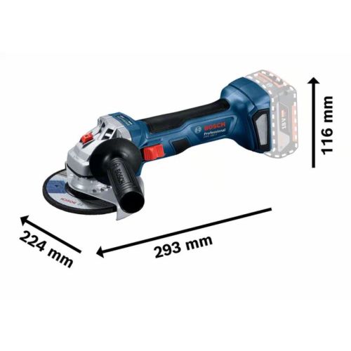 Meuleuse d'angle 18 V GWS 18V-7 PROFESSIONAL (sans batterie ni chargeur) BOSCH 06019H9001 photo du produit Secondaire 1 L