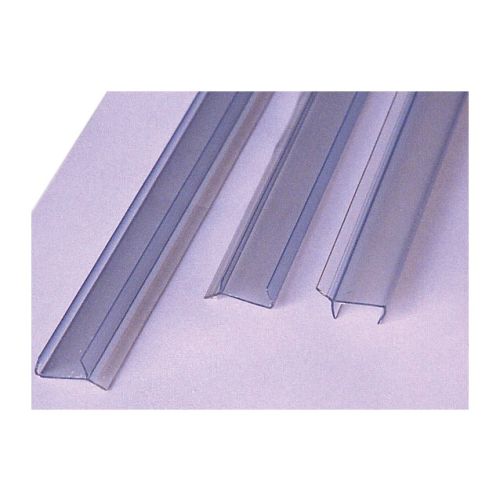 Profil bavette PVC pour plinthe 16/19 mm translucide 2 m 60 RCP1619 photo du produit