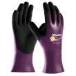 Gants tricoté Nylon/Lycra® MaxiDry® Oil™ rouge pourpre/noir T8 ATG AT056426-ZZ08DCA photo du produit