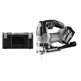 Scie sauteuse pendulaire 36V Hikoki + 2 batteries 2,5 Ah + chargeur + coffret HITCASE - CJ36DAWRZ pas cher Principale M