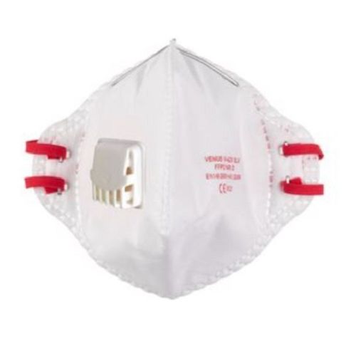 Boîte de 15 masques respiratoires pliables jetables FFP2 pliable avec valve MILWAUKEE 4932478801 photo du produit