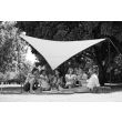 Pack voile d'ombrage triangulaire Camping Serenity 5m sable - JARDILINE - VK555 SABLE pas cher