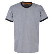 Tee-shirt à manches courtes neutre gris TM - TSD BOSSEUR - 11273-002 pas cher