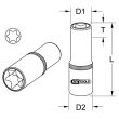 Douille à chocs courte 1/2 '' Torx E30 pour Mercedes KS TOOLS 460.0016 photo du produit Secondaire 1 S