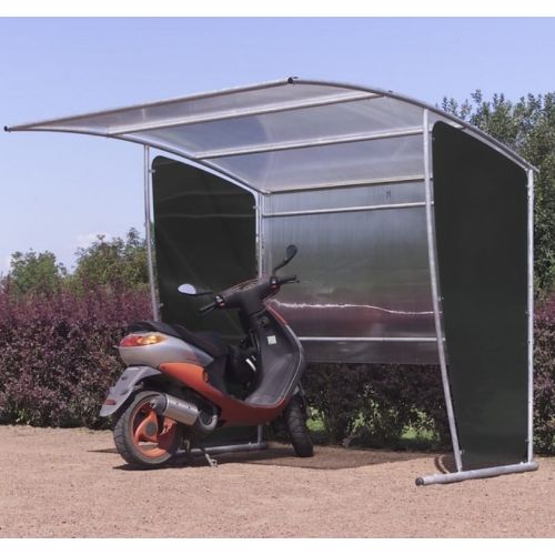 Abribus modulable 213 x 214 x 205 cm couleur noir B805VNO photo du produit