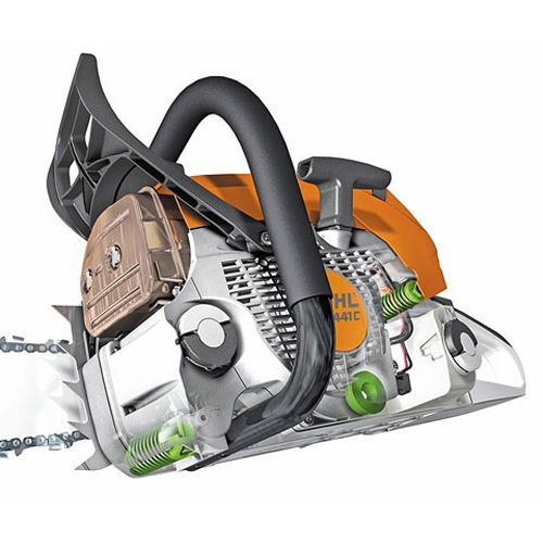 Tronconneuse Thermique Stihl Ms 194 T 31 8 Cm Guide Rollo E 35 Cm 3 8 Pm3