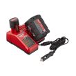 Chargeur de voiture 12 V-14, 4 V, 18 V M12-18 AC MILWAUKEE 4932459205 photo du produit Secondaire 1 S