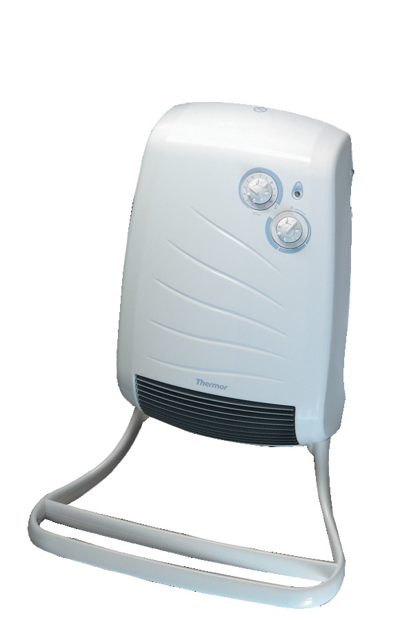 THERMOR S&egrave;che-serviette &eacute;lectrique soufflant ILLICO 2 1800+1000 W avec minuterie + barres  491471 