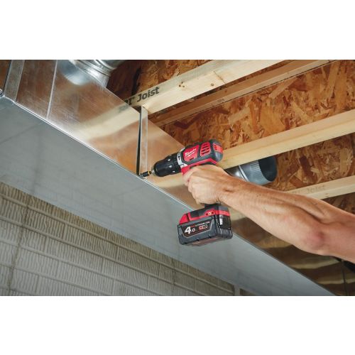 Perceuse visseuse à percussion compacte 18 V M18 BPD-202X 50 Nm avec 2 batteries 2.0 Ah + chargeur M12 - 18C en HD box MILWAUKEE 4933446189 photo du produit Secondaire 8 L
