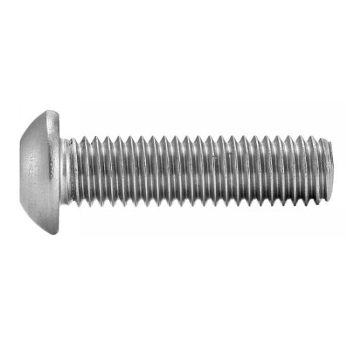 Vis &agrave; m&eacute;taux t&ecirc;te bomb&eacute;e hexagonale creuse inox A2 ISO 7380 6X30 bo&icirc;te de 200 - ACTON - 622026X30 pas cher Secondaire 1 L