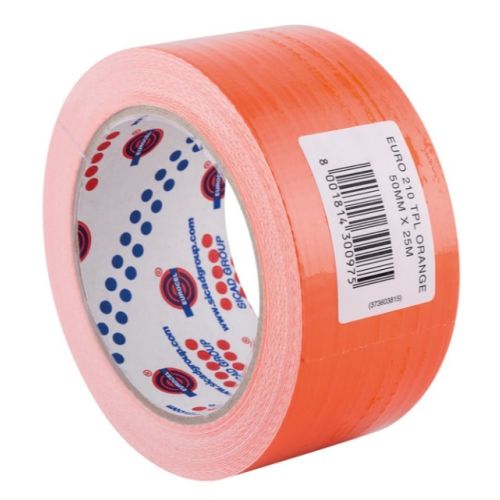 Ruban adhésif toilé orange 50 mm x 25 m EUROCEL 031302357 - EUROCEL -  031302357