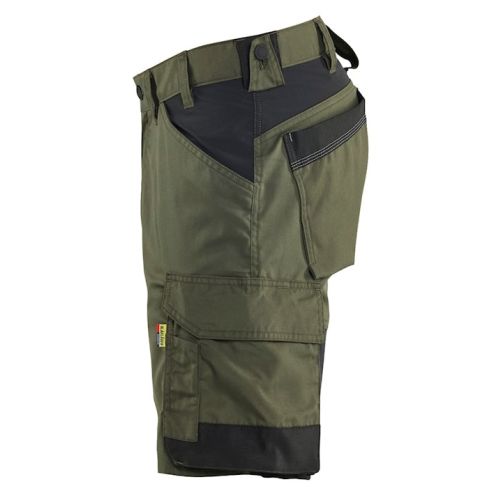 Short stretch 2D vert forêt/noir T38 - BLÅKLÄDER - 175318324298C44 pas cher Secondaire 3 L