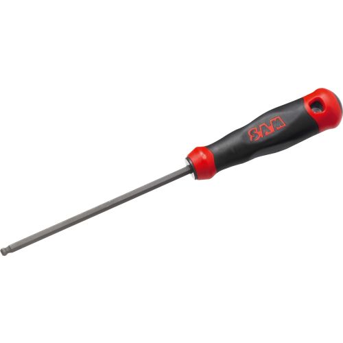 Clé mâle droite emmanchée S1 à tête sphérique 2,5mm - SAM OUTILLAGE - 67B-2,5A pas cher