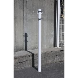 Poteau pour dérouleur de chaîne Novap à sceller hauteur 1,1 m - 1362017 photo du produit Principale M