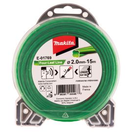 Fil nylon hélicoïdal Makita D 2 mm L 15 m pour débroussailleuse à batterie - E-01769 photo du produit Principale M