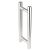 Ensemble de poignées tubulaires à tirage série 5210 32x300mm inox photo du produit Principale XS