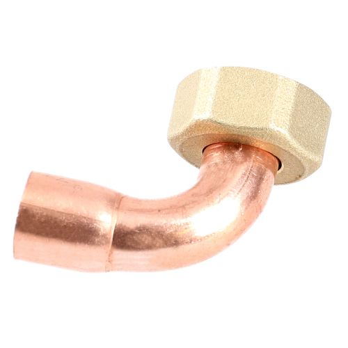 Raccord 2 pièces écrou prisonnier coudé F15X21 Ø 14 GARIS D12205B photo du produit Secondaire 3 L