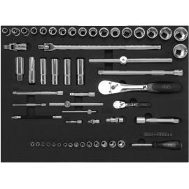 Composition de 135 outils Sam Outillage en module mousse - CPP-135PMZ pas cher Principale M