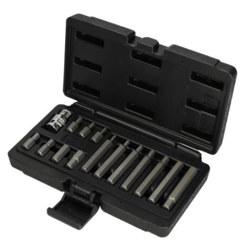 Coffret de 15 embouts de vissages 6 pans 1/2 '' 10 mm KS TOOLS 911.5040 photo du produit Secondaire 1 L