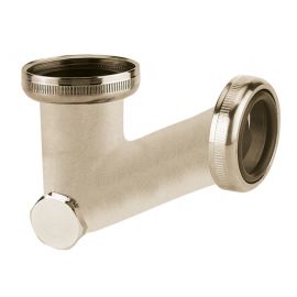 Siphon bidet Valentin laiton mat diam&egrave;tre 32 mm - 16130000800 photo du produit Principale M