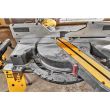 Scies à onglets 54 V XR FLEXVOLT 305 mm + batterie 9/3 Ah + chargeur DEWALT DCS781X2-QW photo du produit Secondaire 29 S