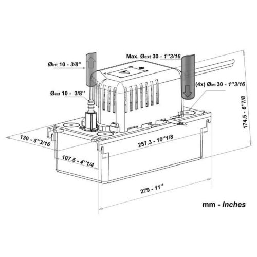 Pompe à tank SI-82 Pack 1 - SAUERMANN - SI82CE01UN23 pas cher Secondaire 5 L