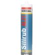 Mastic silicone Silirub AL2T blanc cartouche 300ml - SOUDAL - 120648 pas cher