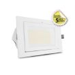 Spot LED STELLA 32 / 38 W rectangulaire inclinable CCT 3000 K / 4000 K / 5700 K blanc MIIDEX LIGHTING 76913 photo du produit