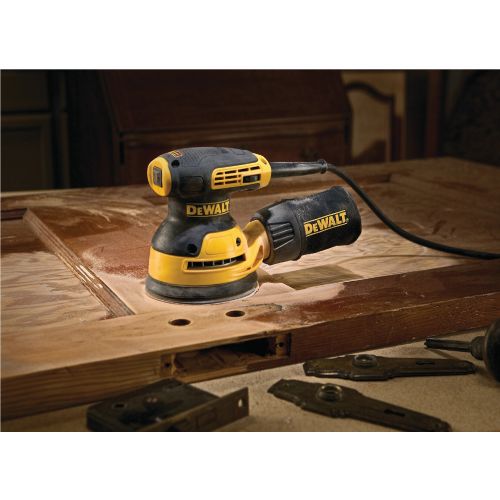 Ponceuse excentrique 280 W 125 mm en boite en carton DEWALT DWE6423-QS photo du produit Secondaire 3 L