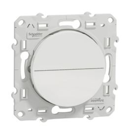 Poussoir à bouton ODACE Schneider Electric pour volet roulant photo du produit Principale M
